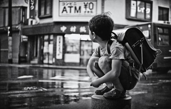 Photograph Susumu  Yagi  Heavy Rain on One Eyeland